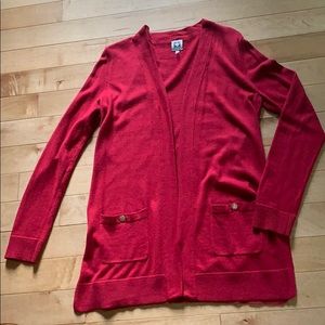 Anne Klein Long Sweater Cardigan